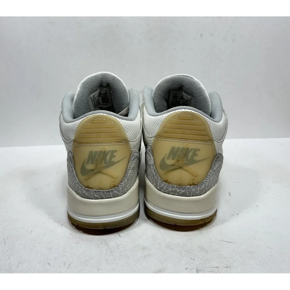 Air Jordan 3 Retro SE Craft Ivory‎ FJ9479-100 Men's Size 13 Shoes Sneakers